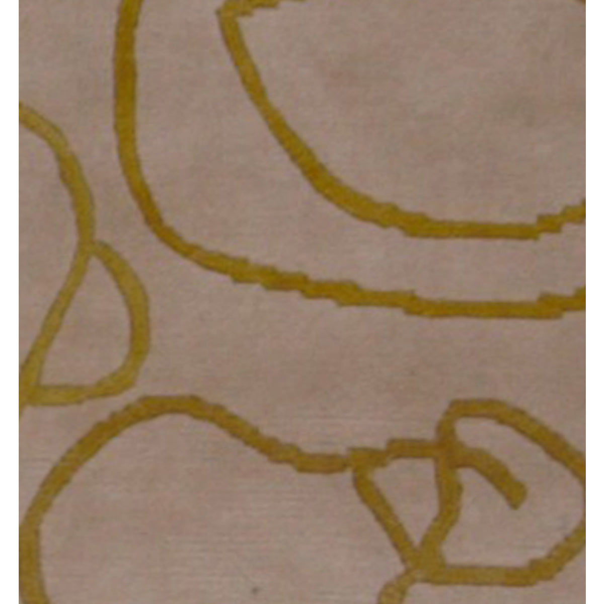 Pacific Tranquality 29804 Camel Gold Modern Hand Knotted Rug