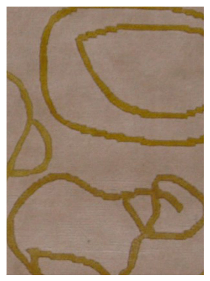 Pacific Tranquality 29804 Camel Gold Modern Hand Knotted Rug