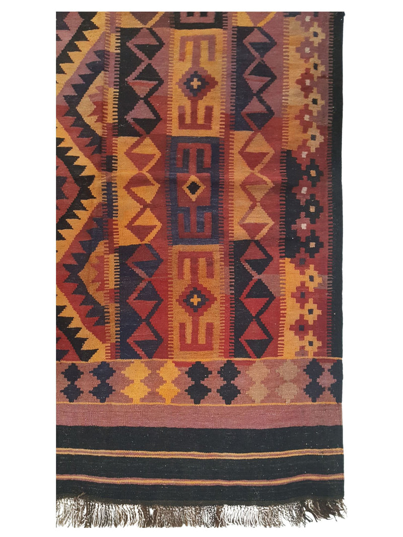 Aura Kilim 29843 Multi Multi Kilim Hand Woven Rug