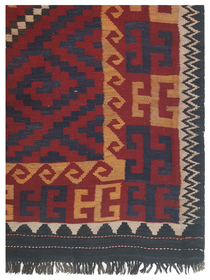 Aura Kilim 29845 Multi Multi Kilim Hand Woven Rug