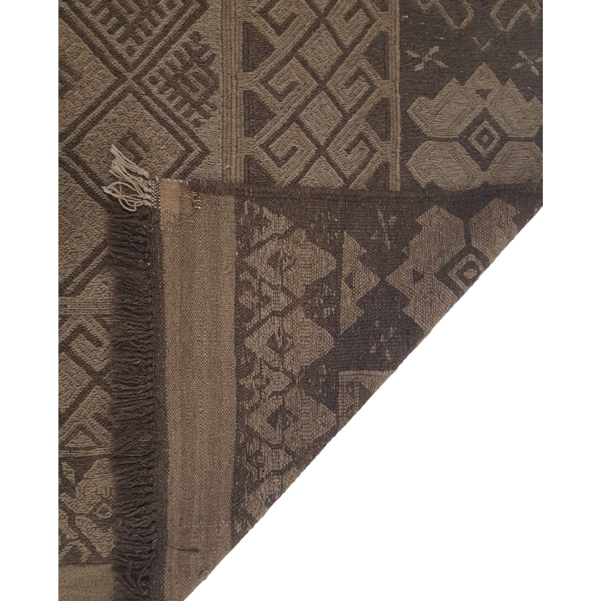 Pacific Uzbak 29848 Latte Latte Transitional Hand Knotted Rug
