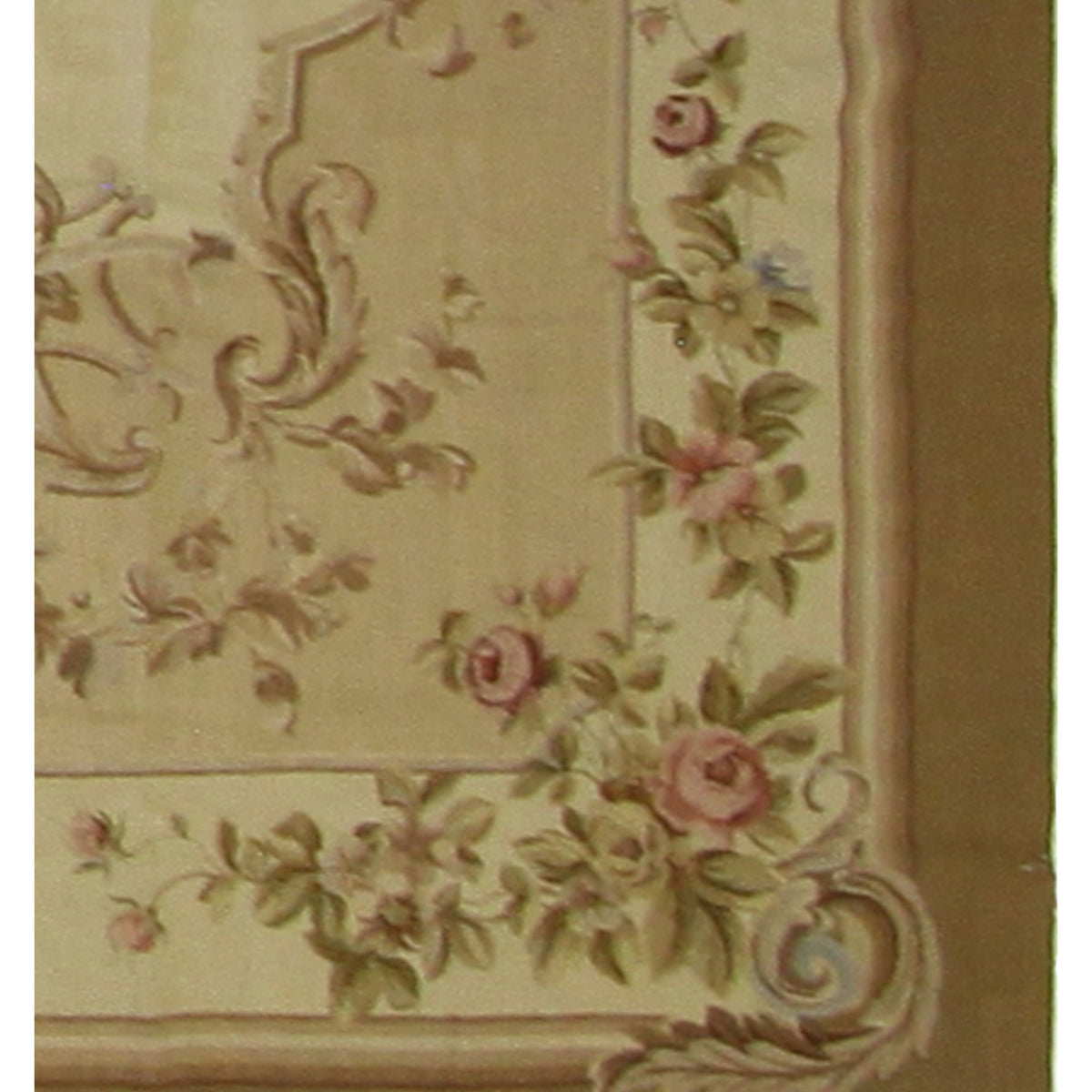 Pacific Needle Point 29850 Beige Lt.Brown Tapestry Needle Point Rug