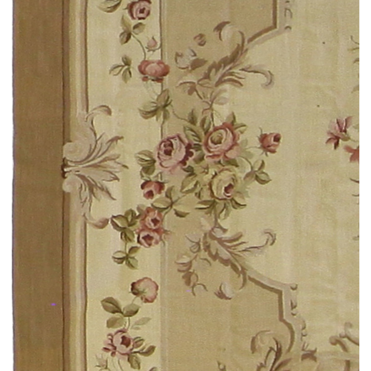Pacific Needle Point 29850 Beige Lt.Brown Tapestry Needle Point Rug