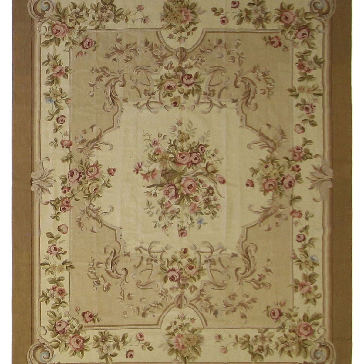 Pacific Needle Point  Beige Lt.Brown Tapestry