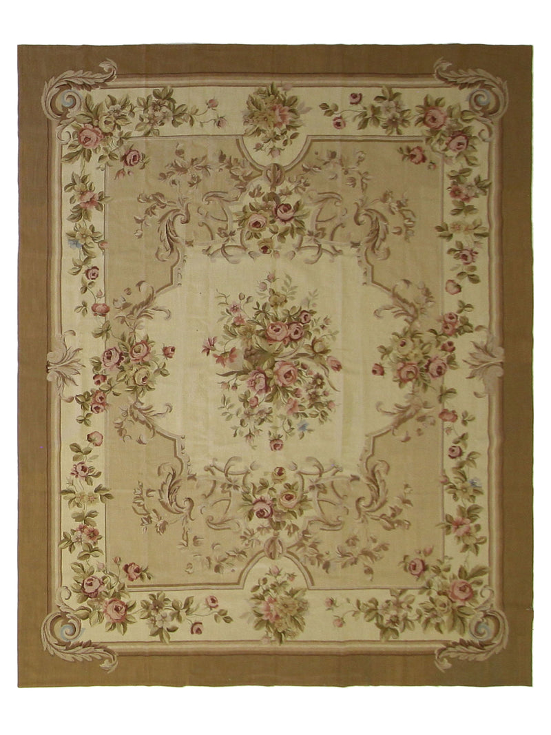 Pacific Needle Point  Beige Lt.Brown Tapestry