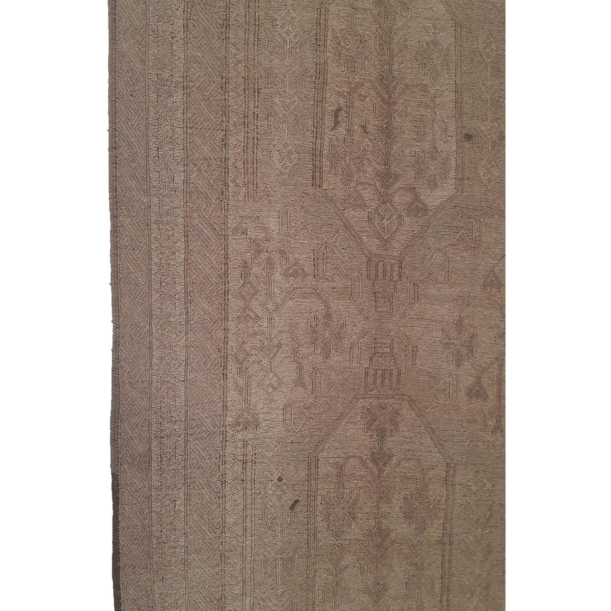 Pacific Uzbak 29861 Lt.Brown Lt.Brown Transitional Hand Knotted Rug
