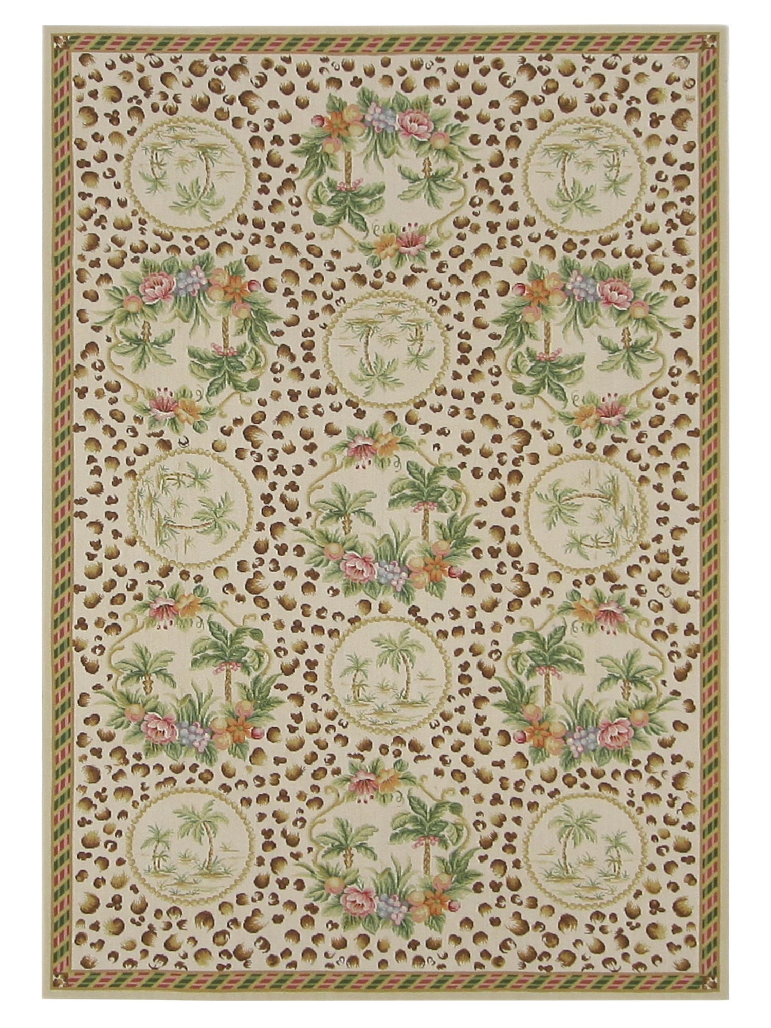 Pacific Needle Point  Ivory Ivory Tapestry