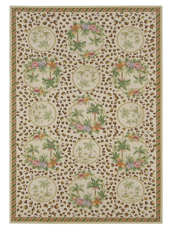 Pacific Needle Point  Ivory Ivory Tapestry