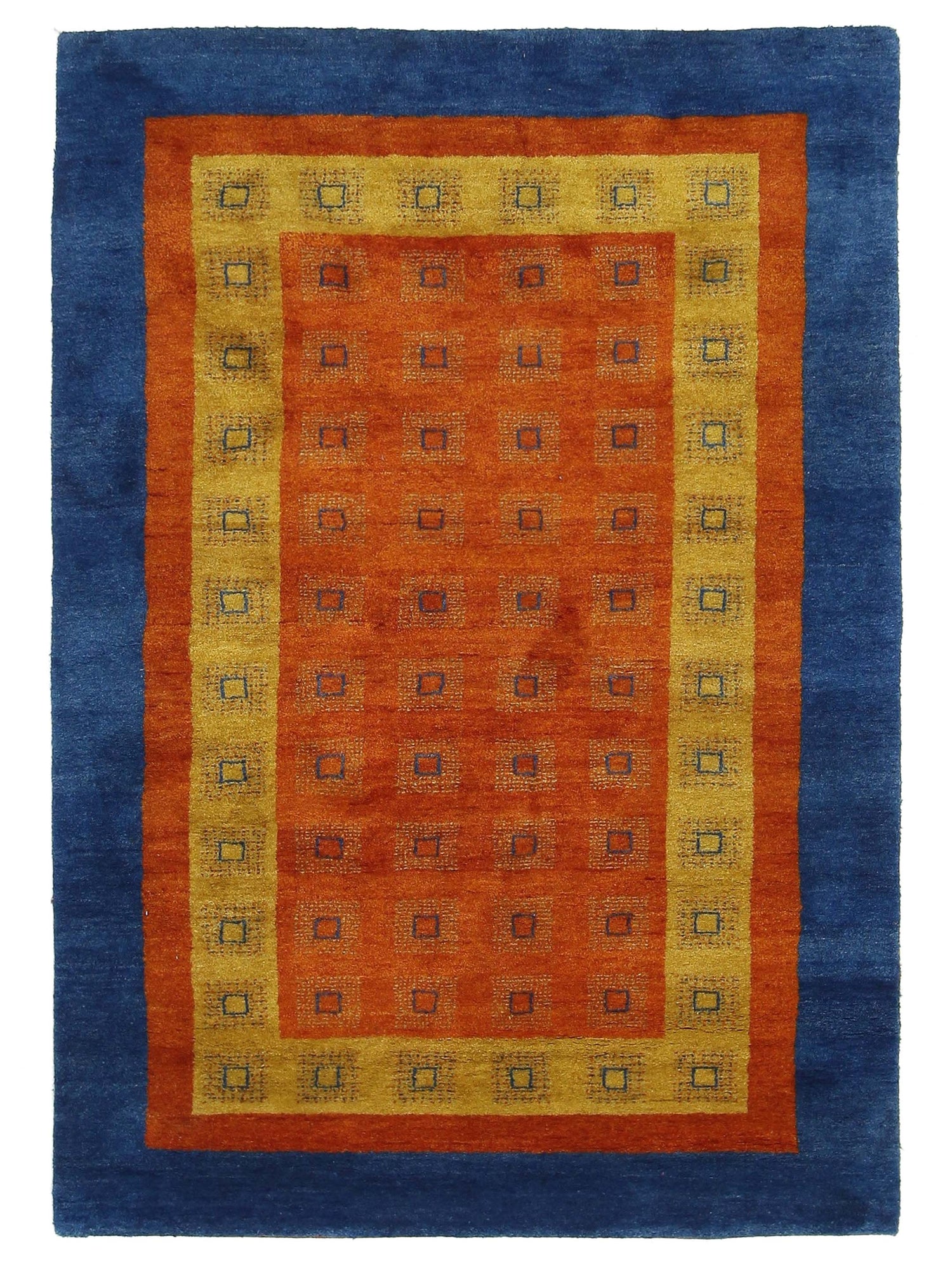 Pacific Gabbeh  Orange Blue Transitional