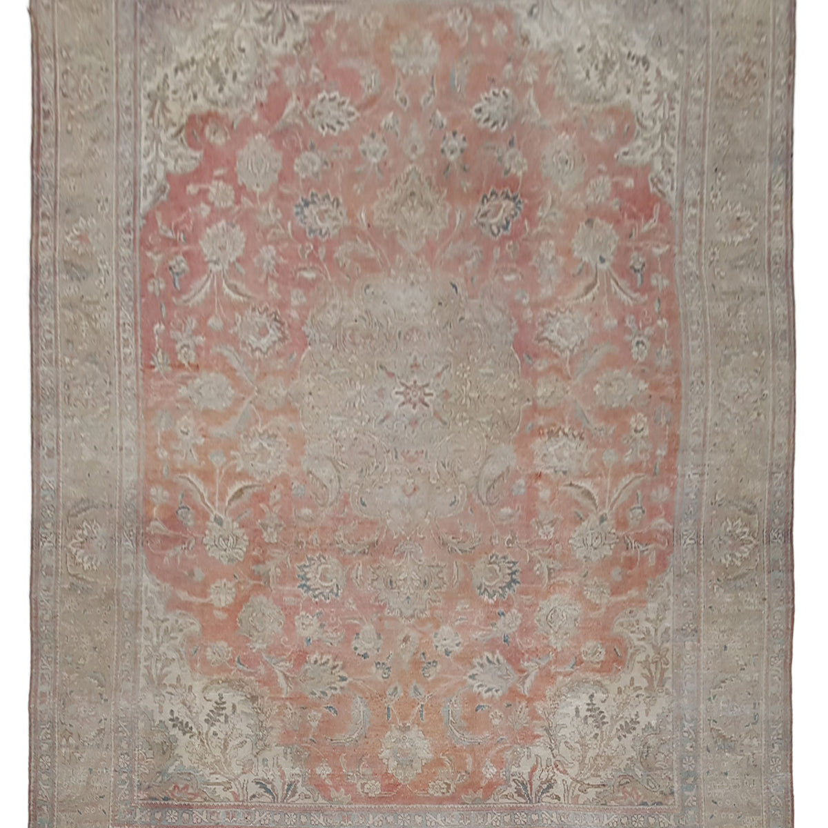 Pacific Mahal  Red Beige Traditional