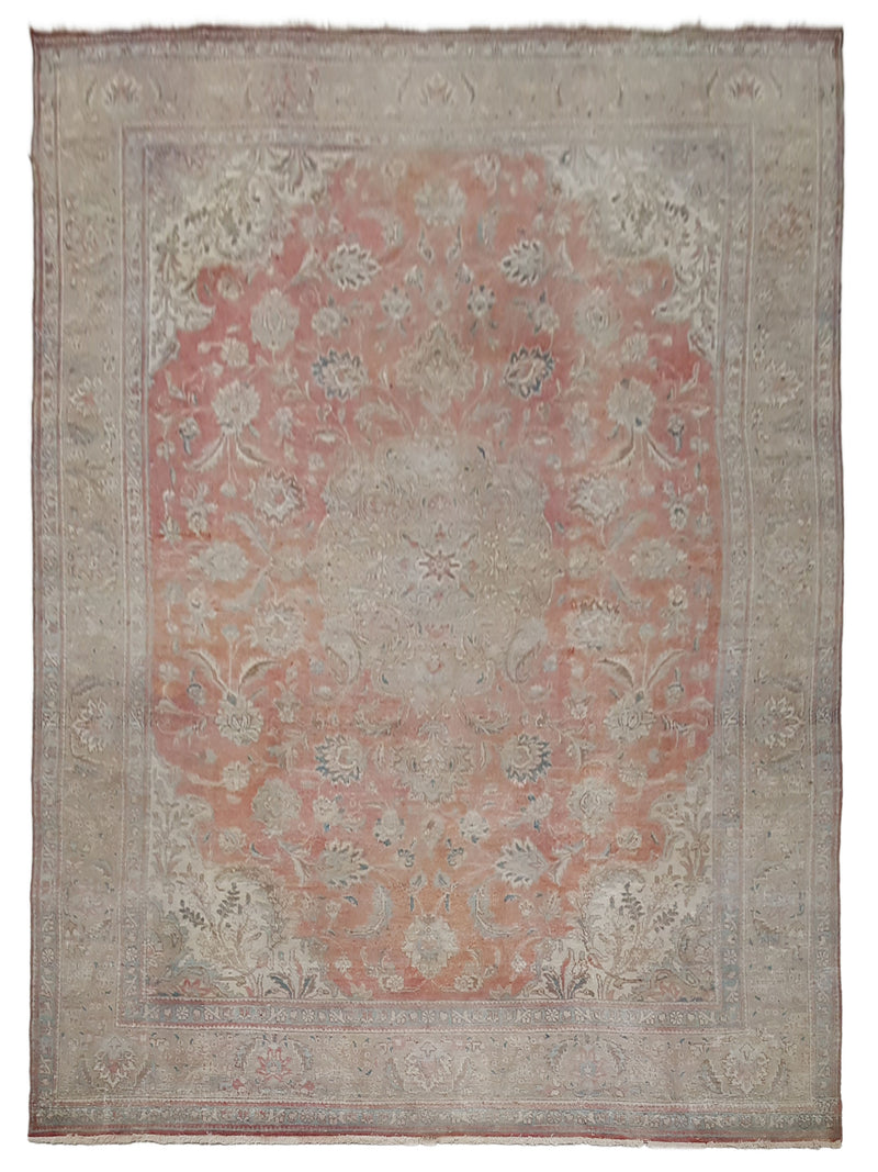 Pacific Mahal  Red Beige Traditional