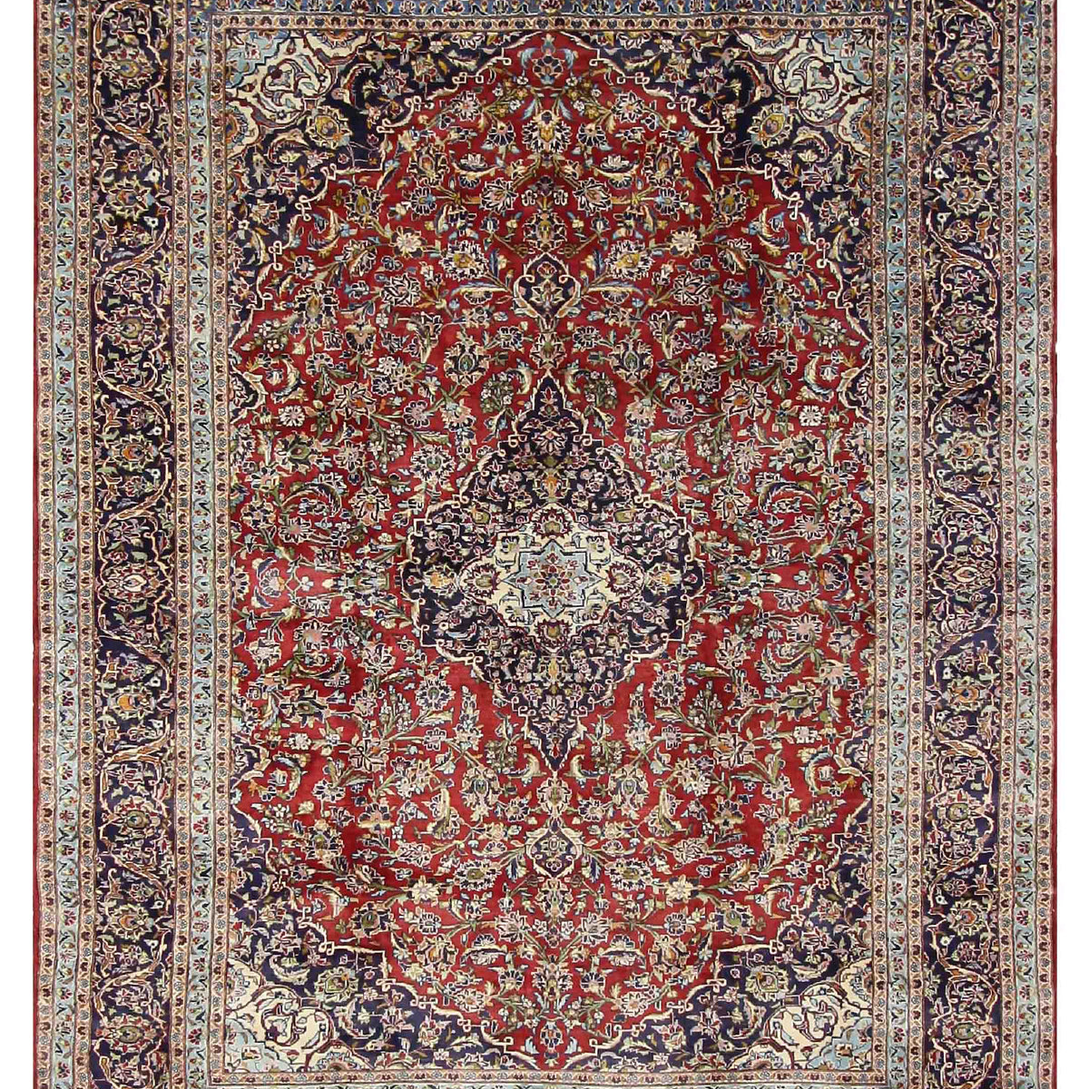 Pacific Kashan  Red Navy Traditional