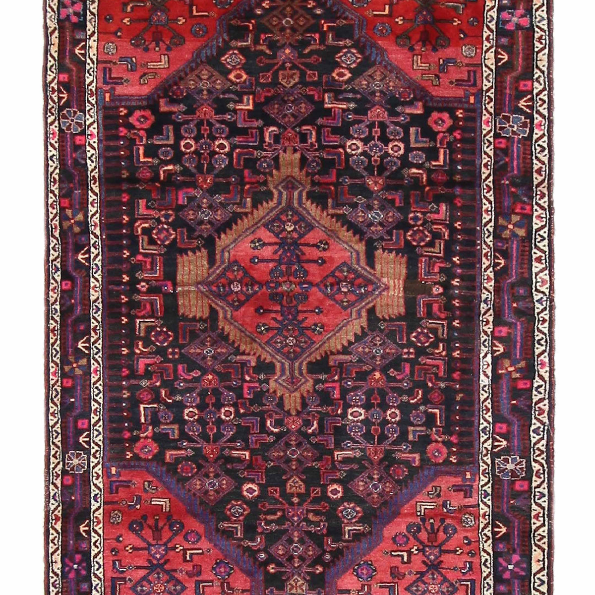 Fasa Persian  Orange Navy Traditional