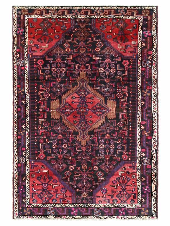 Fasa Persian  Orange Navy Traditional