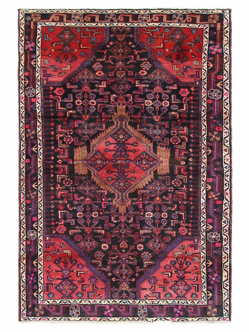 Fasa Persian  Orange Navy Traditional