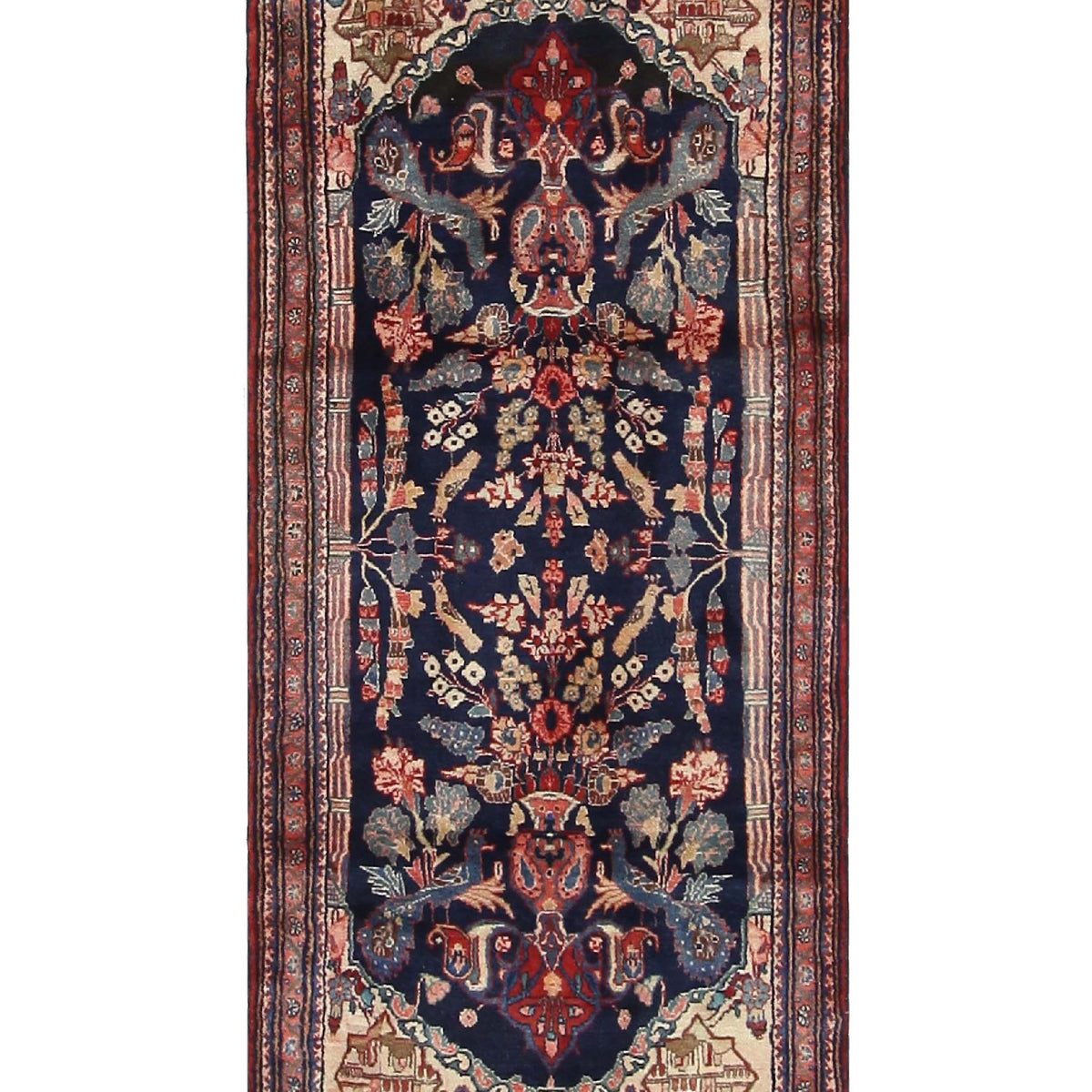 Fasa Persian  Navy Red Traditional