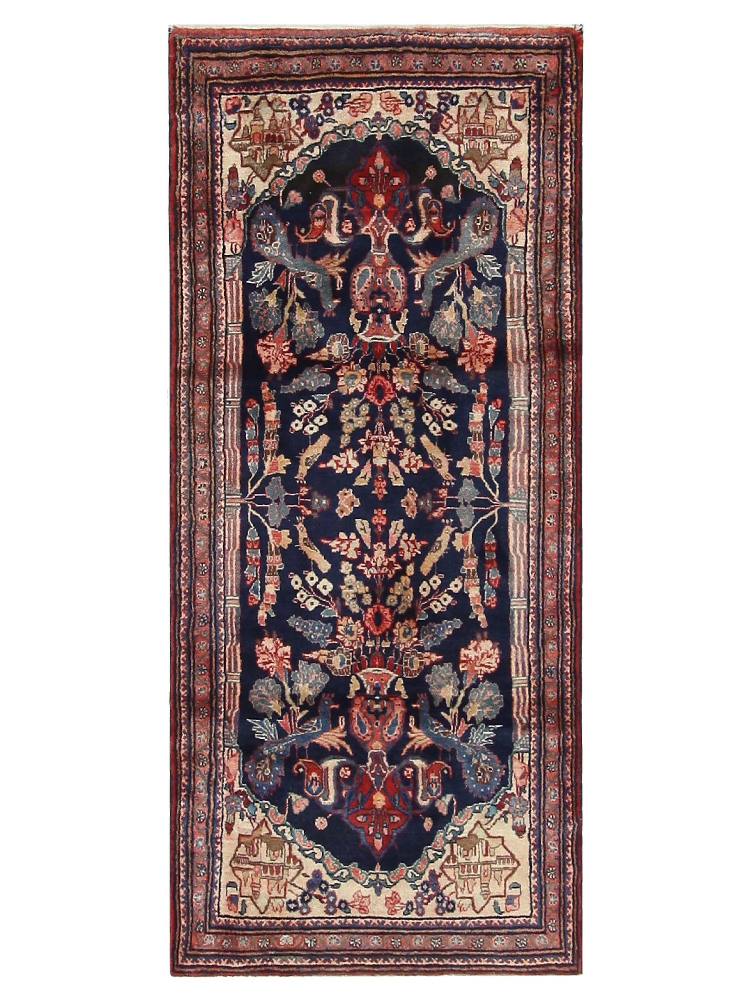 Fasa Persian  Navy Red Traditional