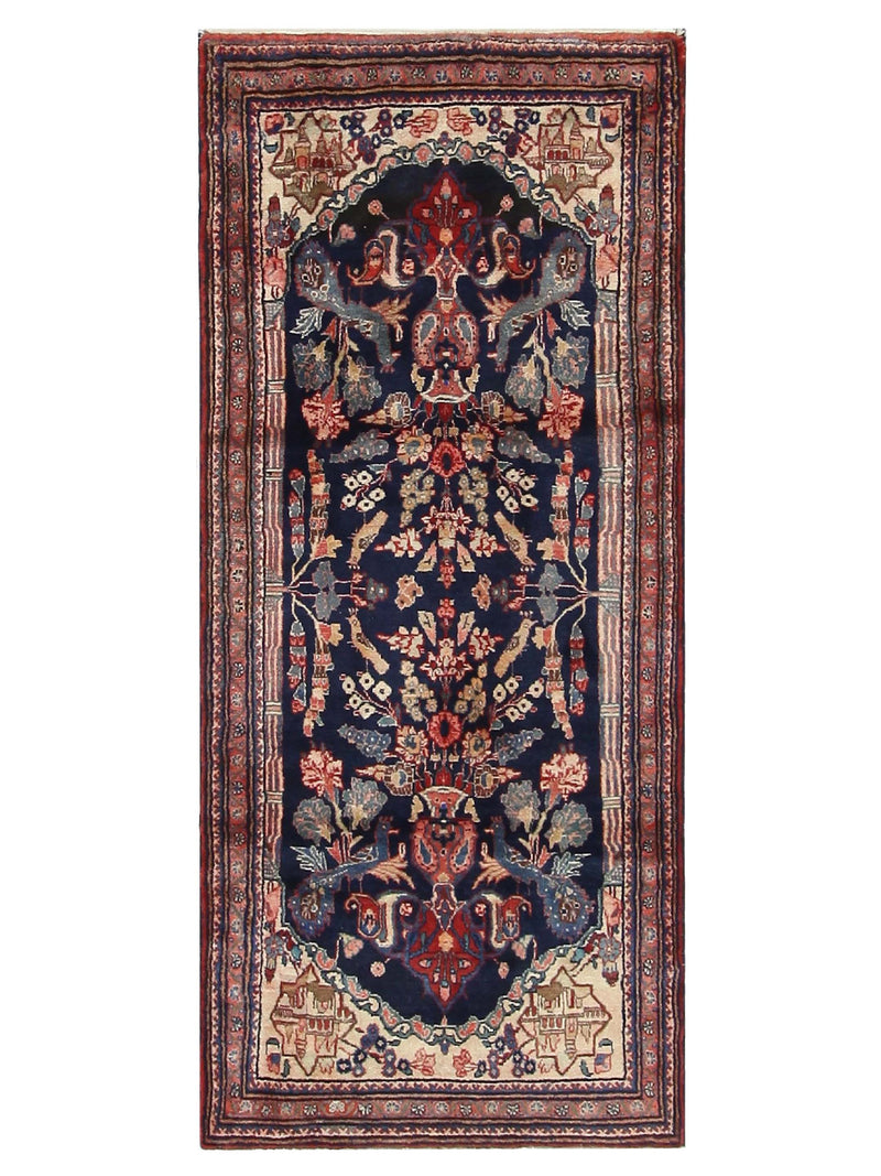 Fasa Persian  Navy Red Traditional