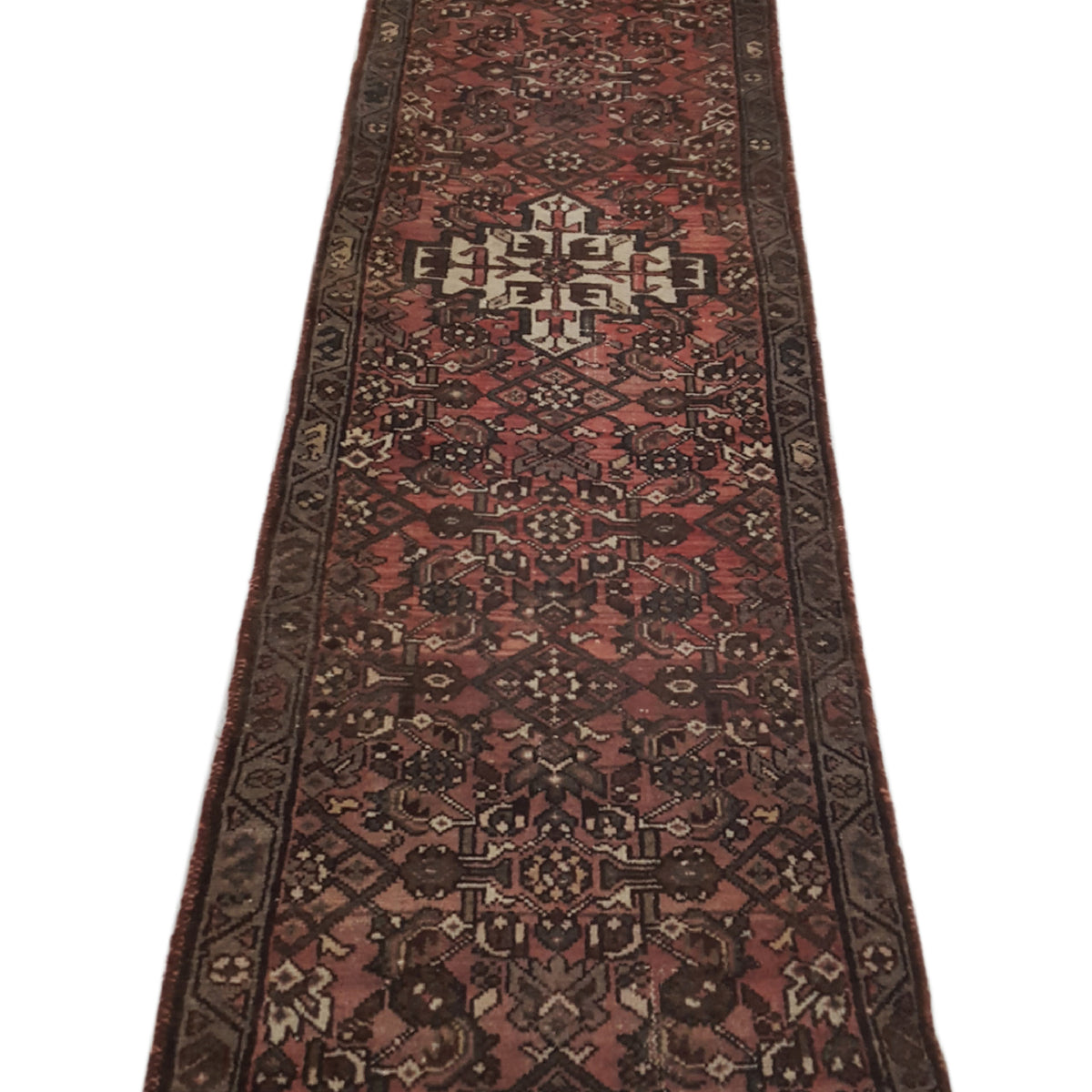 Pacific Karajah 31231 Rust Brown Traditional Hand Knotted Rug