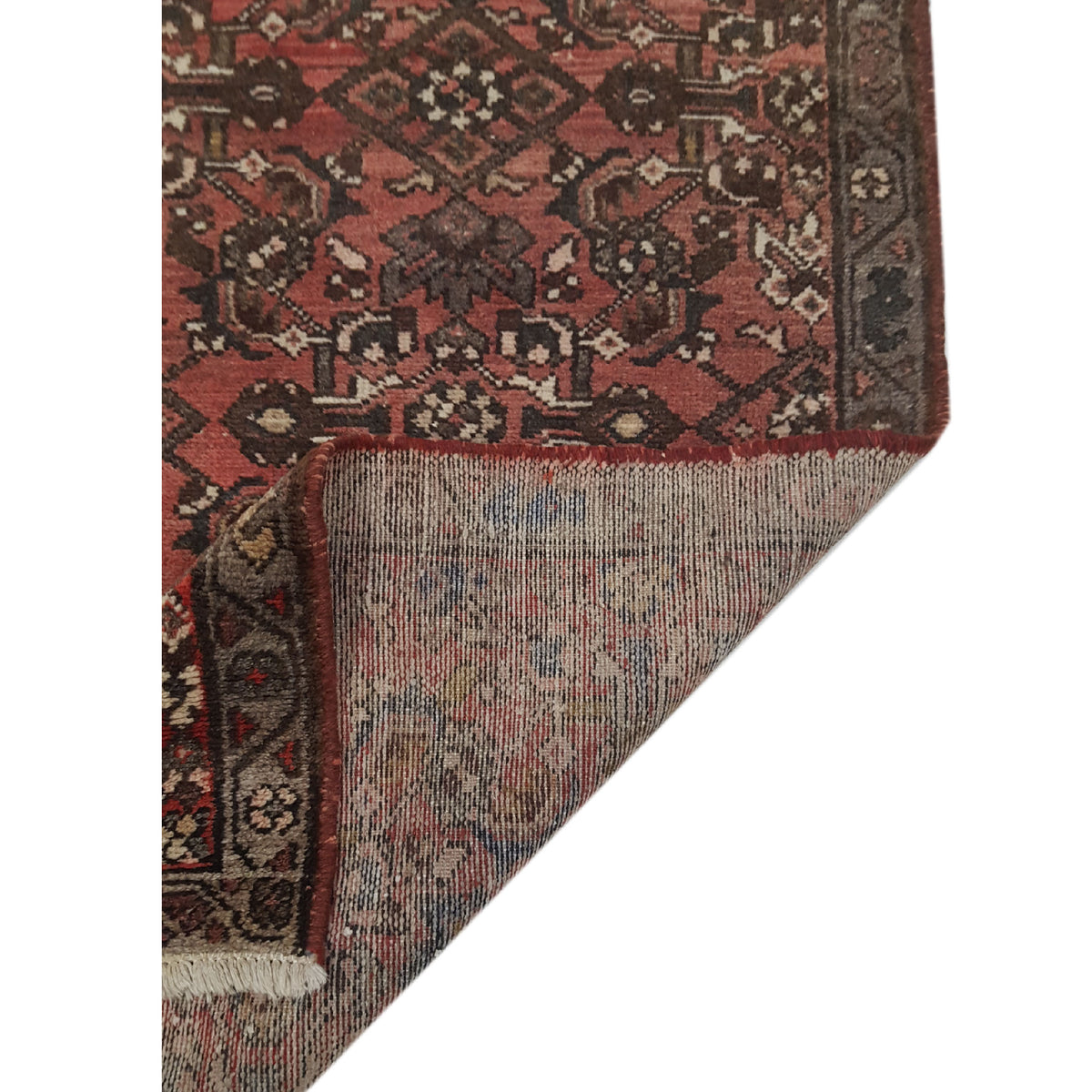 Pacific Karajah 31231 Rust Brown Traditional Hand Knotted Rug