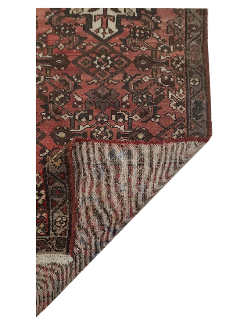 Pacific Karajah 31231 Rust Brown Traditional Hand Knotted Rug