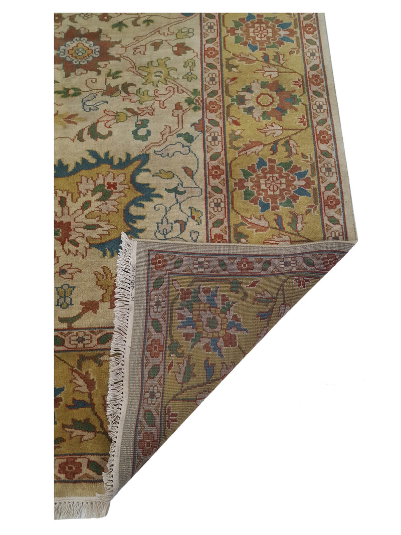 Pacific Tribal 31366 Beige Gold Traditional Hand Knotted Rug