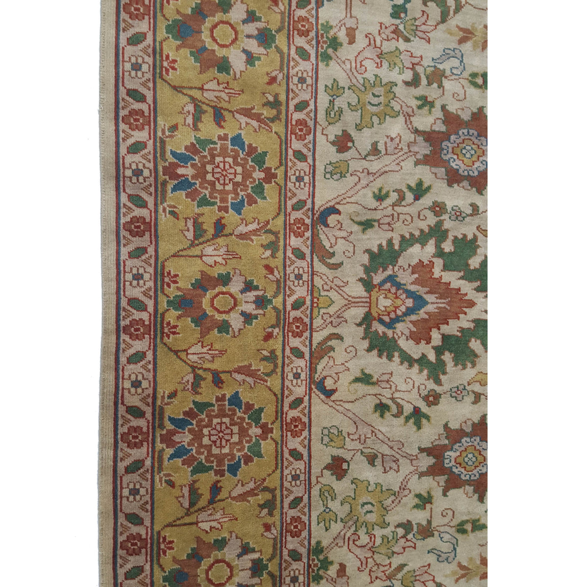 Pacific Tribal 31366 Beige Gold Traditional Hand Knotted Rug