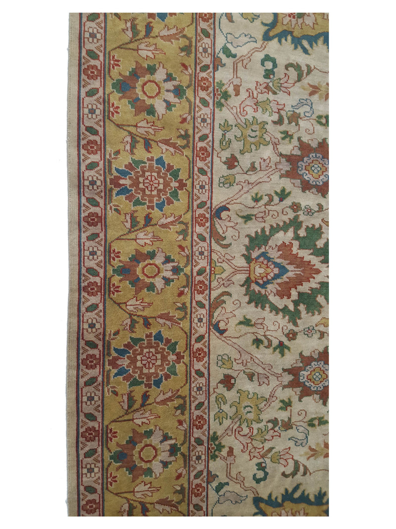 Pacific Tribal 31366 Beige Gold Traditional Hand Knotted Rug