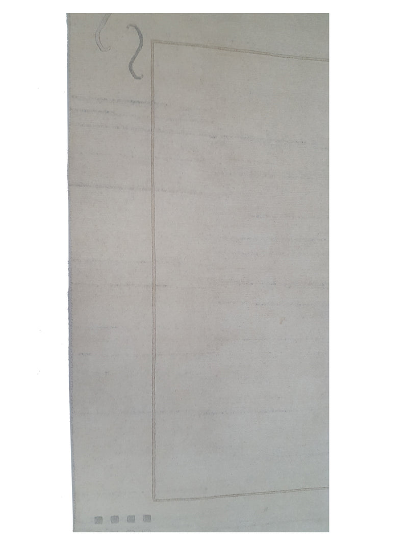 Pacific Tranquality 31950 Ivory Ivory Modern Hand Knotted Rug