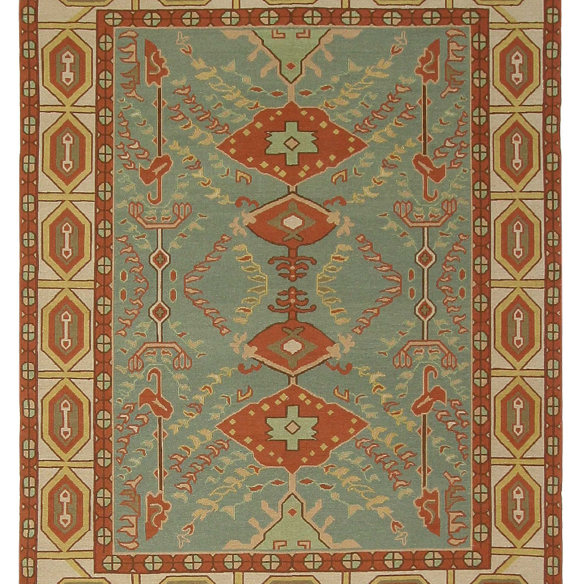 Pacific Summak-Ch  Aqua Ivory Traditional