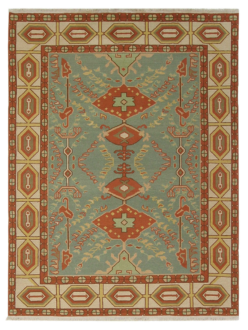 Pacific Summak-Ch  Aqua Ivory Traditional