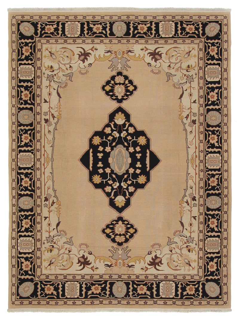 Pacific Summak  Beige Black Traditional