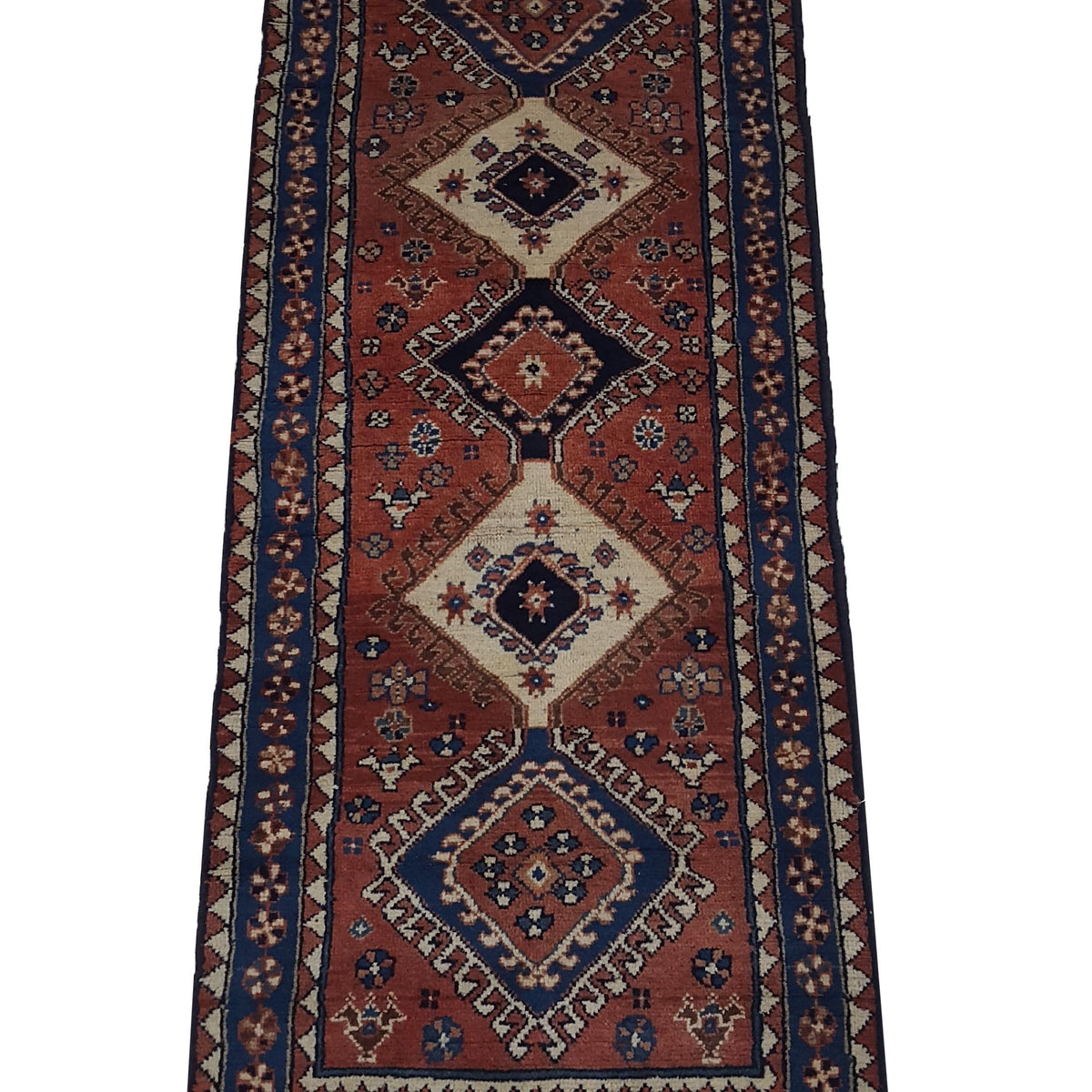 Fasa Yalmeah 32239 Black Red Traditional Semi Antique Rug