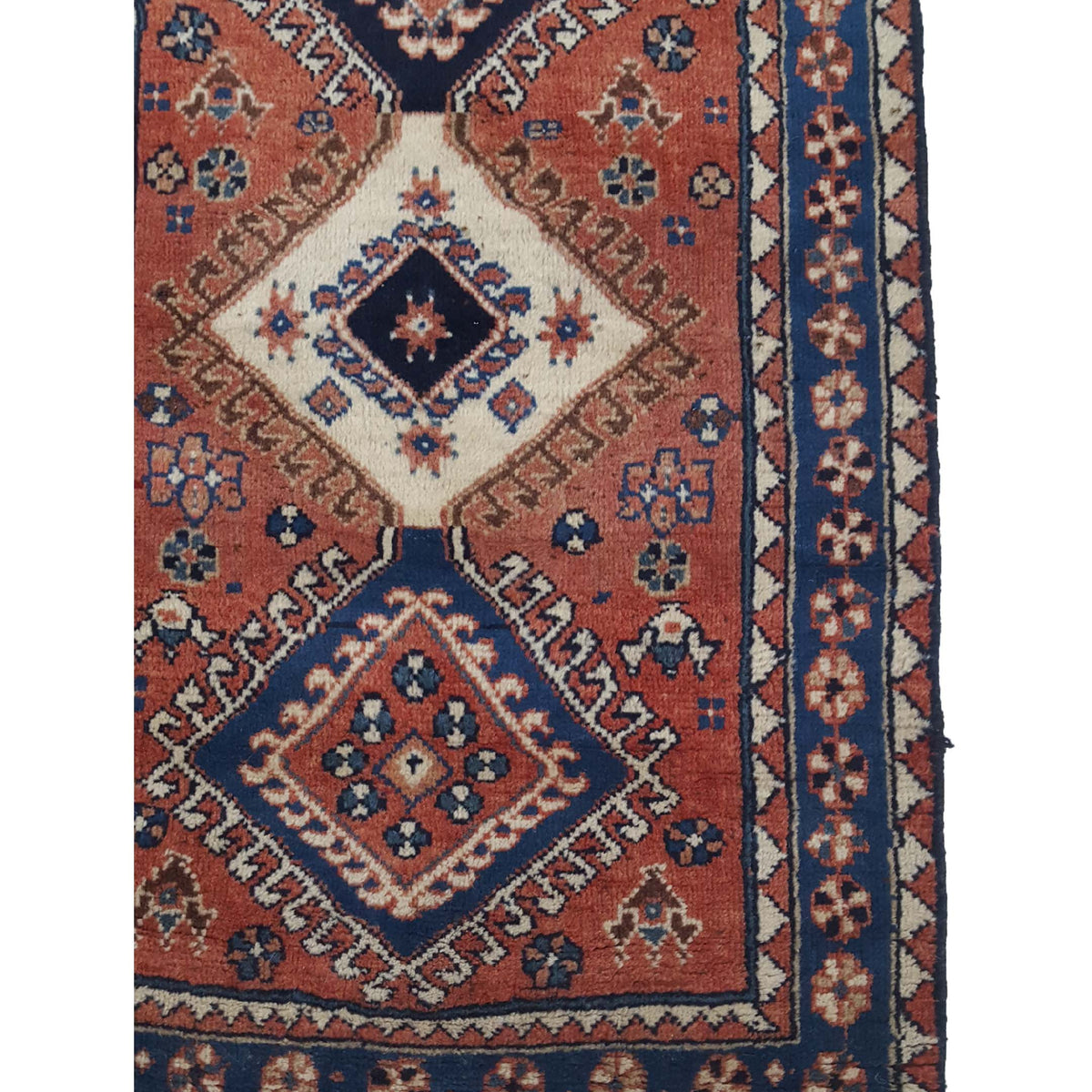 Fasa Yalmeah 32239 Black Red Traditional Semi Antique Rug