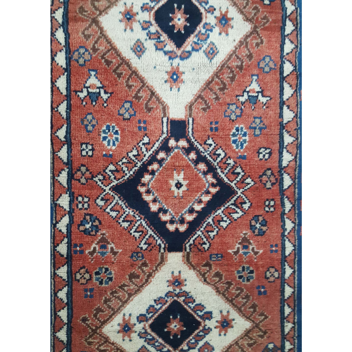 Fasa Yalmeah 32239 Black Red Traditional Semi Antique Rug
