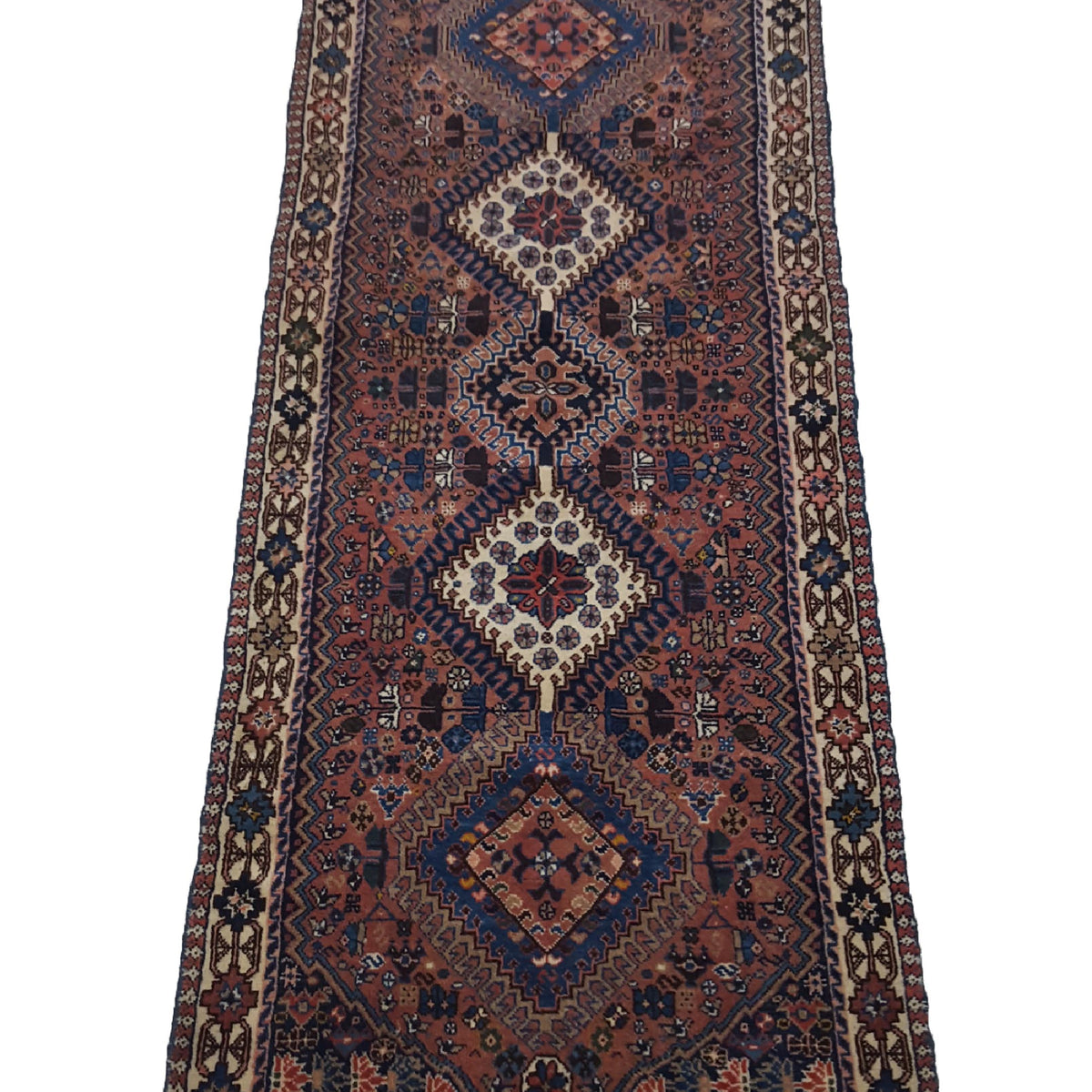 Fasa Yalmeah 32281 Rust Ivory Traditional Semi Antique Rug
