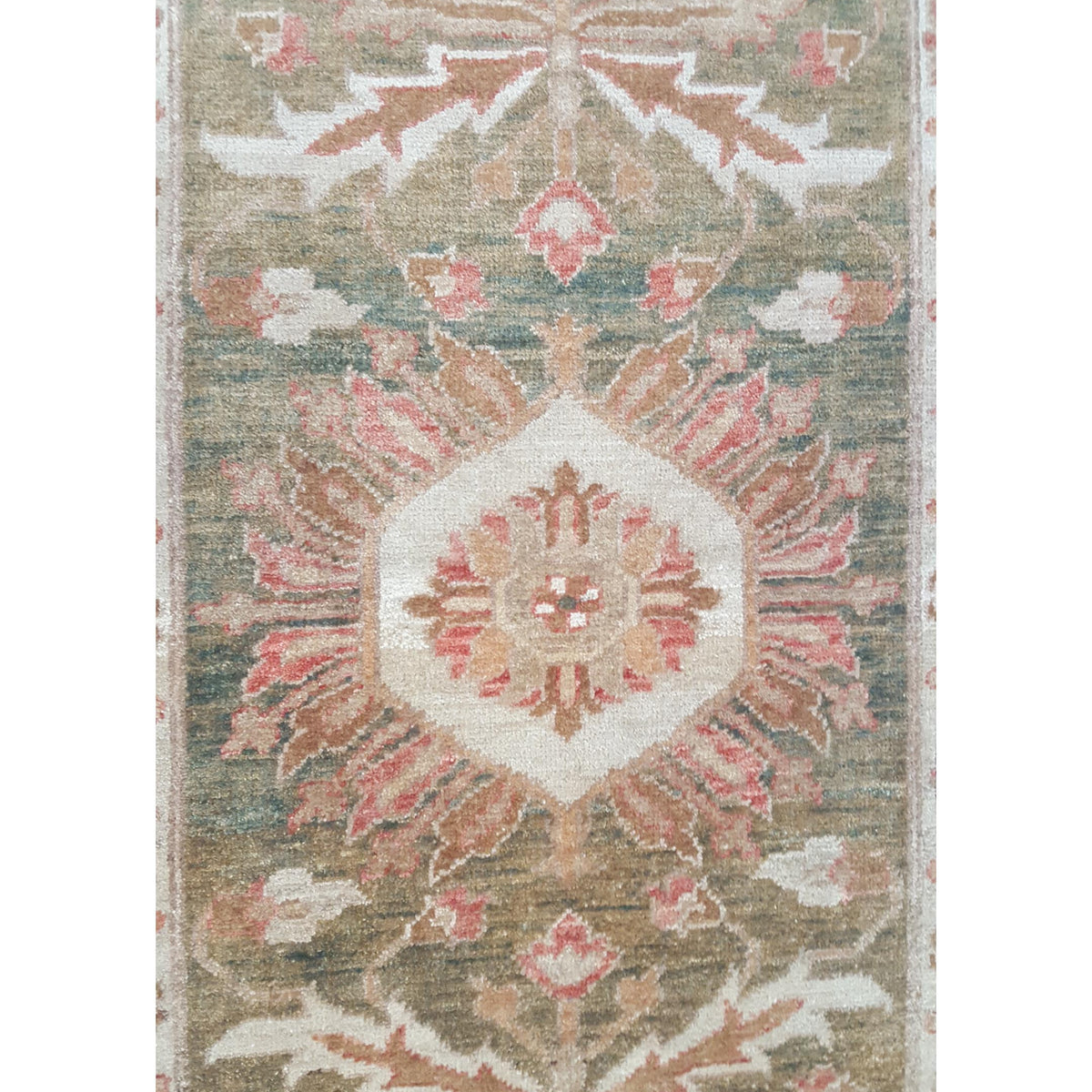 Pacific Ziegler 32323 Brown Ivory Traditional Hand Knotted Rug