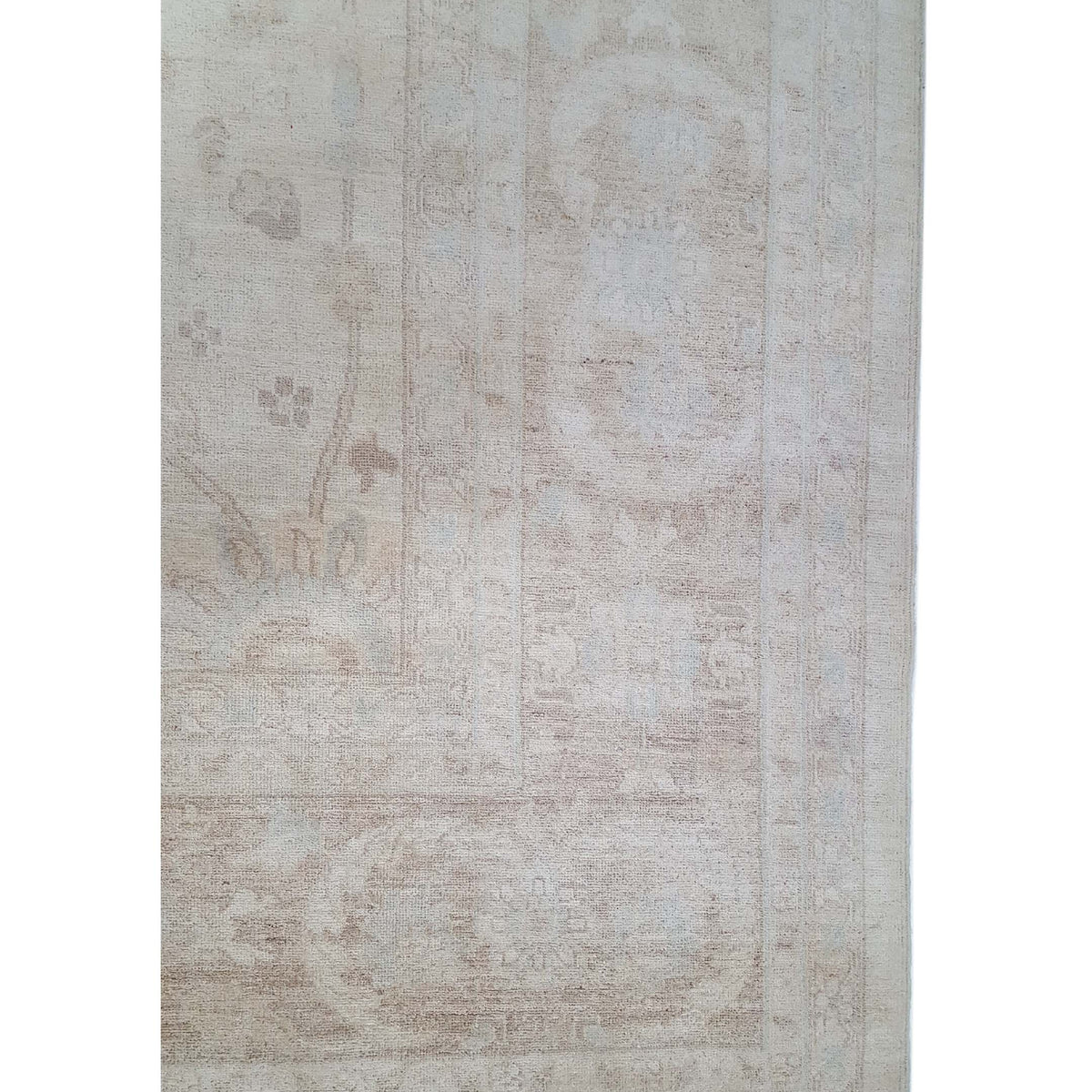 Pacific Ziegler 32345 Ivory Ivory Transitional Hand Knotted Rug