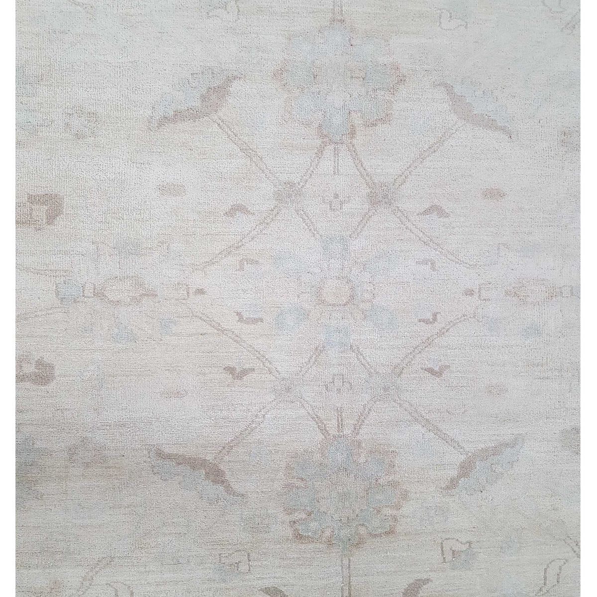 Pacific Ziegler 32345 Ivory Ivory Transitional Hand Knotted Rug