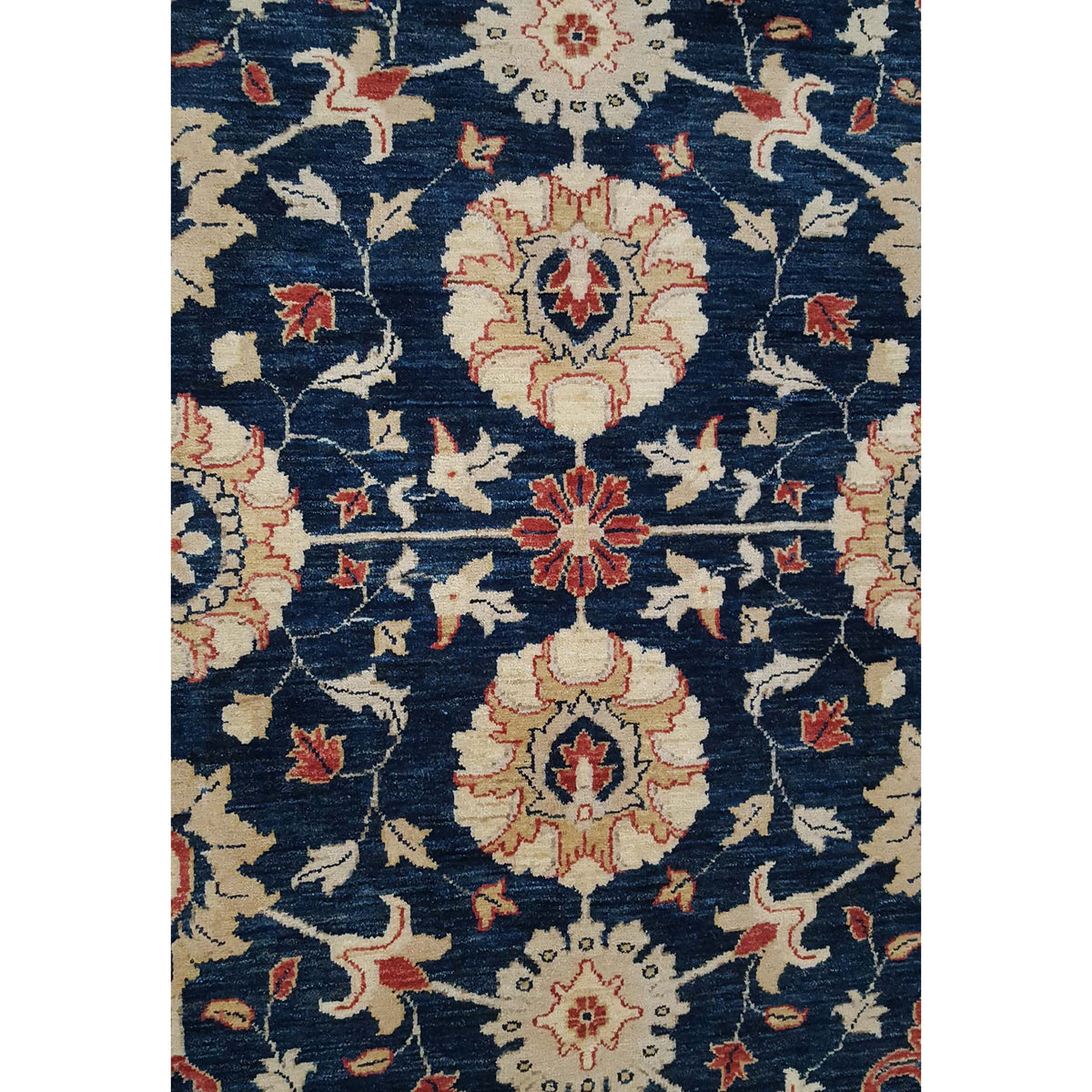 Pacific Ziegler 32359 Blue Ivory Transitional Hand Knotted Rug