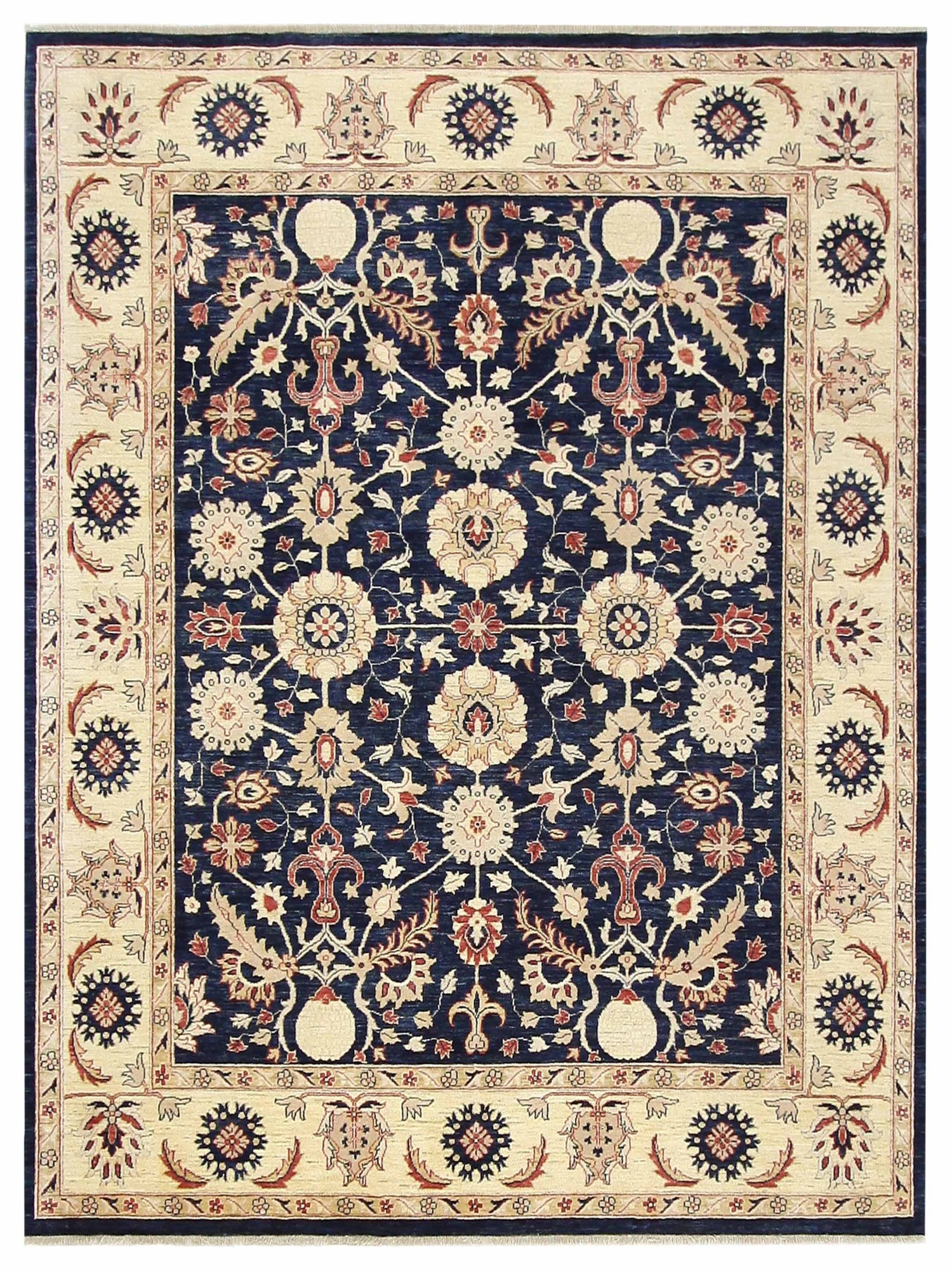 Pacific Ziegler  Blue Ivory Transitional