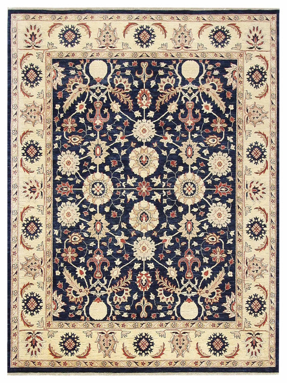 Pacific Ziegler  Blue Ivory Transitional
