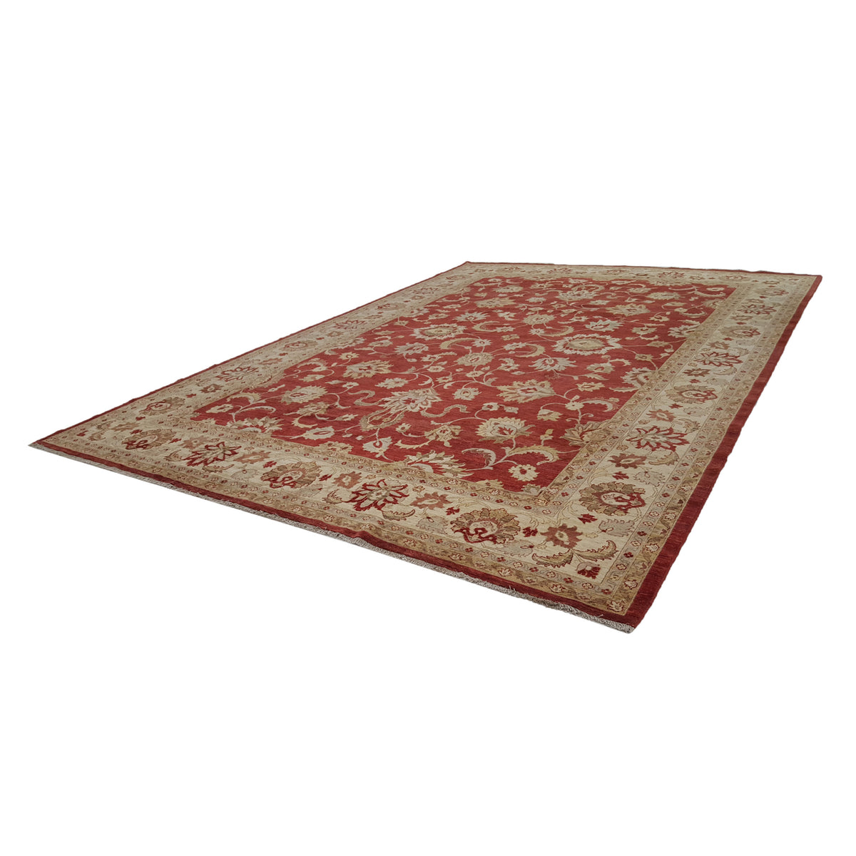 Pacific Sultanabad 32370 Red Ivory Traditional Hand Knotted Rug