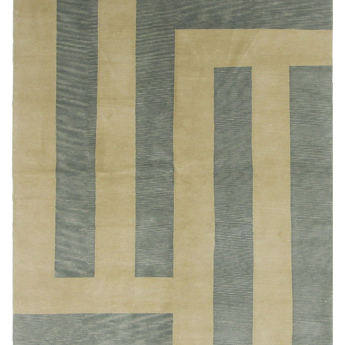 Pacific Gouri Ganga  Beige Teal Modern