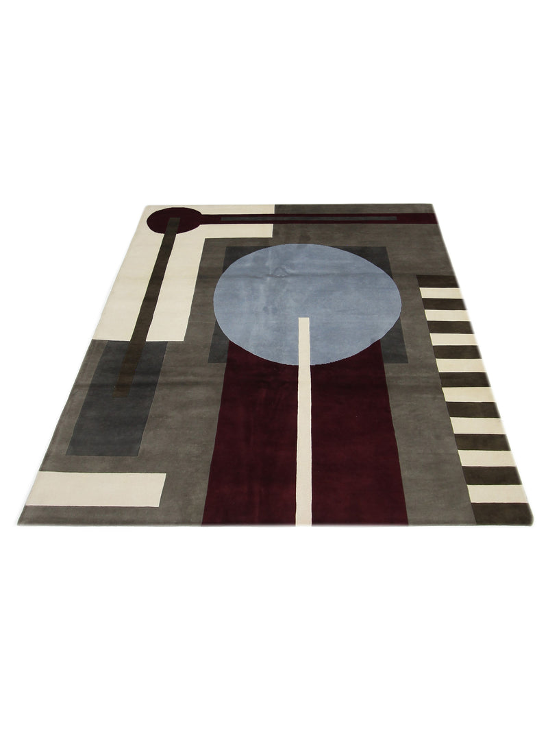 Pacific Gouri Ganga 33331 Multi Multi Modern Hand Knotted Rug
