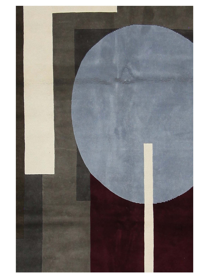 Pacific Gouri Ganga 33331 Multi Multi Modern Hand Knotted Rug
