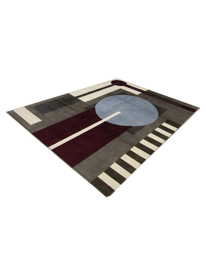 Pacific Gouri Ganga 33331 Multi Multi Modern Hand Knotted Rug