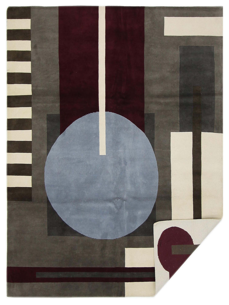 Pacific Gouri Ganga 33331 Multi Multi Modern Hand Knotted Rug