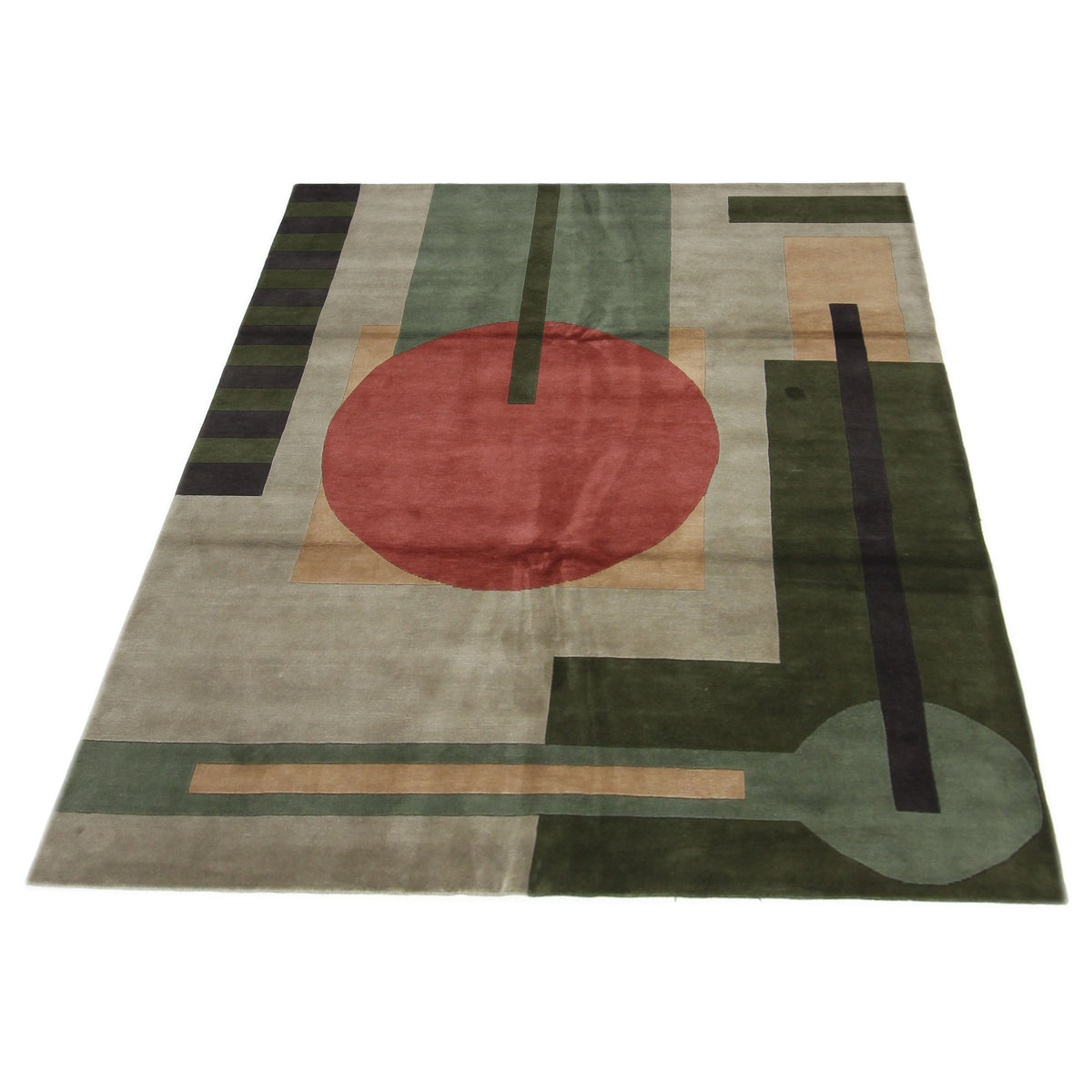 Pacific Gouri Ganga 33333 Multi Multi Modern Hand Knotted Rug