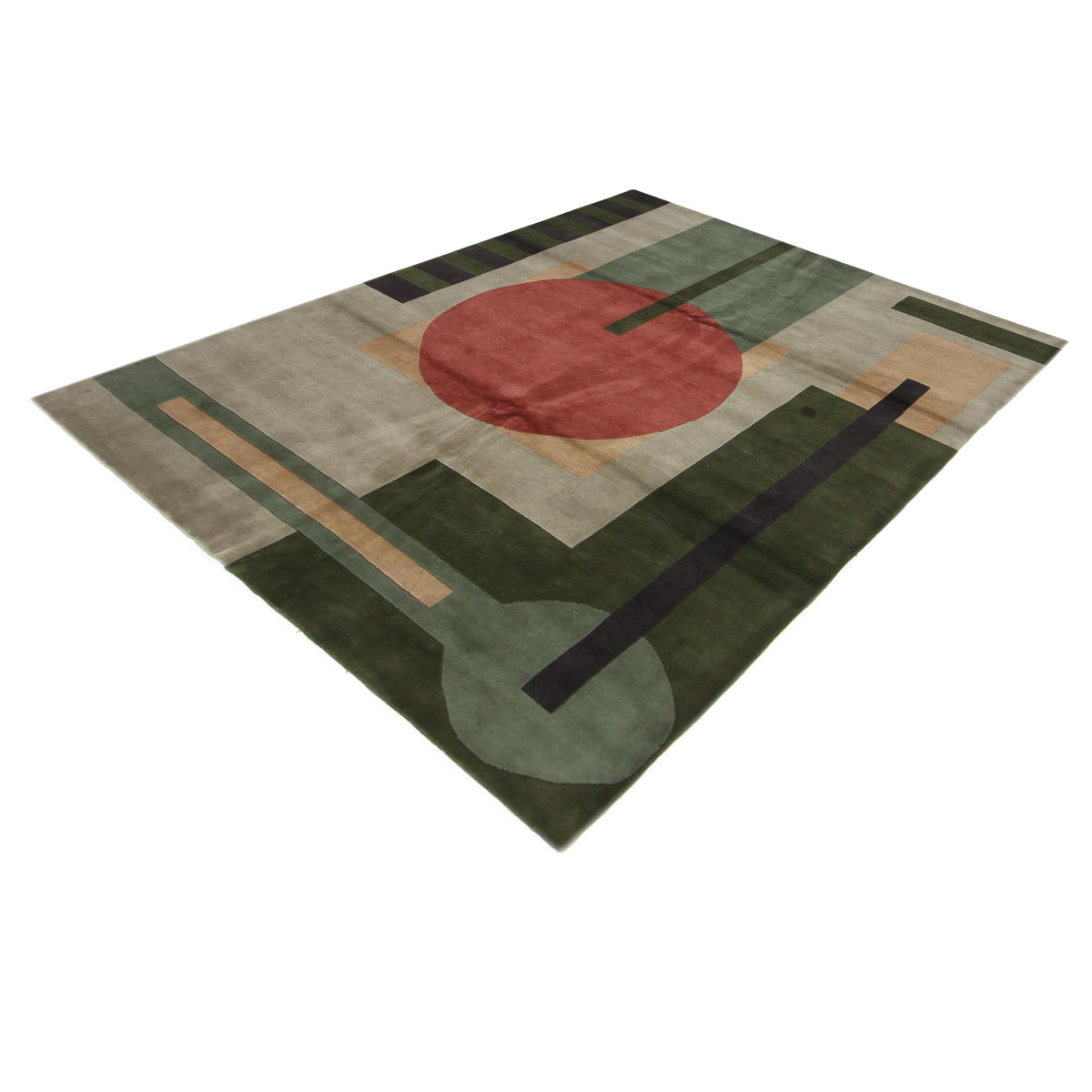 Pacific Gouri Ganga 33333 Multi Multi Modern Hand Knotted Rug